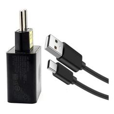 Carregador Rapido Ztd 5V 3A Para Moto One Macro Usb-C 1Mt