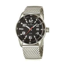 Relógio De Pulso Jean Vernier Masculino Aço Jv00065A