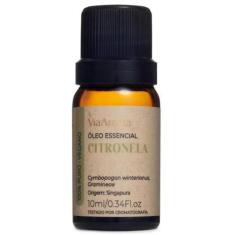 Oleo Essencial Citronela Via Aroma 10 ml Puro Aromaterapia