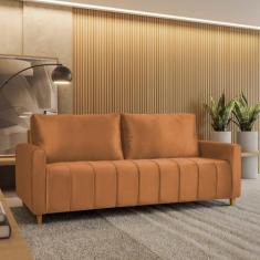 Sofá em Veludo 3 Lugares Amelie Yescasa