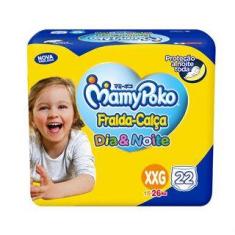 Fralda Calca Mamypoko Dia E Noite Xxg, Pacote Com 22 Unidades