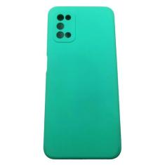 Capa Capinha para Samsung Galaxy a03s A037 tela 6.5 Silicone Aveludada