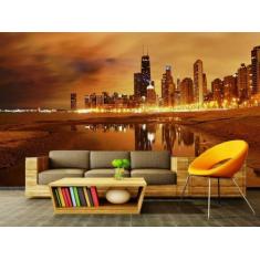 Papel de Parede Paisagens Cidade 47 - 1,00 X 2,00 - Voce Decorando