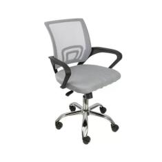 Cadeira de Escritório Begonia Tela Mesh Cinza - Oficial Webshop