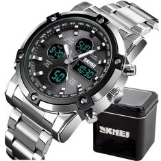 Relógio Masculino Skmei 1389 Á Prova D'água Digital Esporte Luxo-Masculino