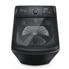 Máquina de Lavar Electrolux 14,5kg Preta Efficient Cesto Inox Jet&Clean e Filtro Fiapos 127v LEP15