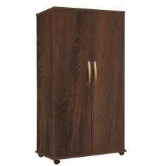 Armário Multiuso Nara MDP 2 Portas 4 Prateleiras Freijó 