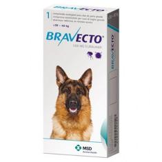 Antipulgas Bravecto Para Cães de 20 a 40Kg Mastigável 1 Dose