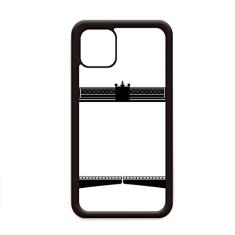 Capa Britain London Tower Bridge Outline Reino Unido para iPhone 12 Pro Max para Apple Mini Mobile Case