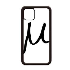 Capa com silhueta grega Mu preta para iPhone 11 Pro Max para Apple Mobile Case Shell