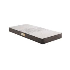 Colchão Solteiro D33 Liso 088x188x12cm Ecoline Ecoflex Marrom