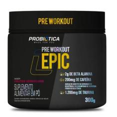 Epic Pre Workout (300G) Frutas Vermelhas - Probiótica