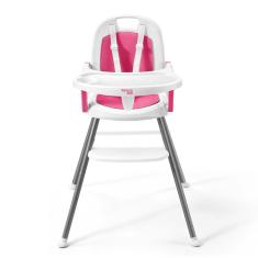Cadeira de Alimentação Berry 3 em 1 6M 15KG Rosa Multikids Baby - BB390