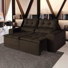 Sofá Retrátil e Reclinável 2 Lugares 196cm Firenze