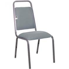 Cadeira Empilhável Para Hotelaria Linha Hotel Fremon Cinza