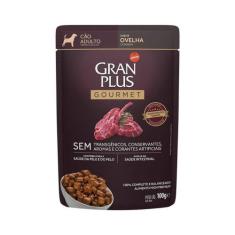 Ração Úmida GranPlus Gourmet Sachê para Cães Adultos Sabor Ovelha - 10