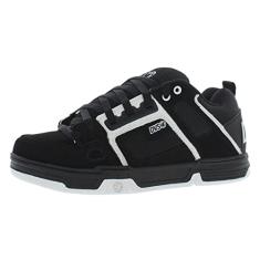Dvs Calçado masculino Enduro 125 Skate Shoe, 35 UA, Nobuck preto/branco, 38