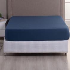 Lençol Avulso Casal Malha 100% algodão c/ Elástico