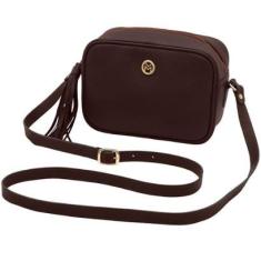 Bolsa de Couro Mariart Titânio II-Feminino
