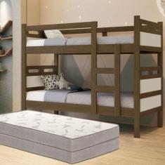 Beliche Confortável Reforçada Completa com 2 Colchões D33 - Poloshop E