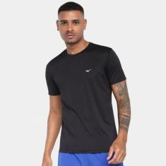 Camiseta Mizuno Nirvana Masculina, Preto, M