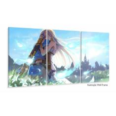 Quadro Decorativos Legends Of Zelda 125x60 cm