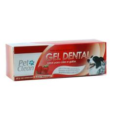 Gel Dental Morango Pet Clean  60G