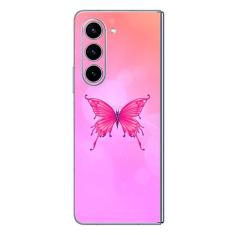 Capa Adesivo Skin163 Verso Para Samsung Galaxy Z Fold 5