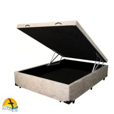 Cama Box Baú Viúva com 48cm de altura - Super Reforçado