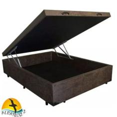 Cama Box Baú Viúva com 48cm de altura - Super Reforçado