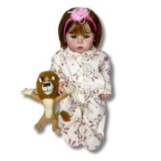 Bebê Reborn Realista - Raven Loira