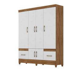 Guarda-Roupa MS912 6 Portas 2 Gavetas Moval