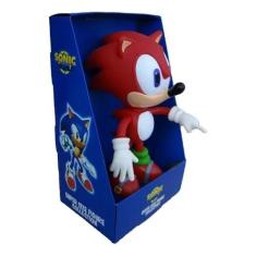 Boneco Sonic Vermelho Coleção Articulado - Inovanovidades