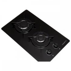 Cooktop 2 Bocas Com Vidro Preto - Fogatti