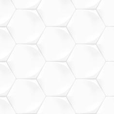 Papel Parede 3D Lajota Grande Adesivo Geometrico Decorativo