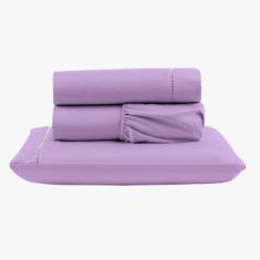 Jogo Lençol Peletizado 400 Fios Solteiro 3 Peças Casa Hotel - Casa Sho