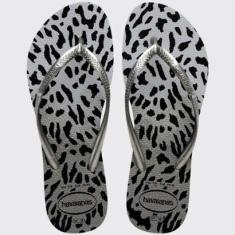 Chinelo Havaianas Slim Animals Feminino-Feminino