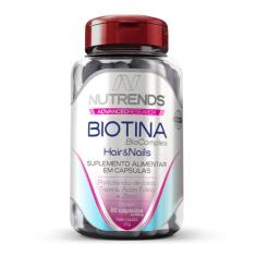 Biotina Hair & Nails 450mg 60 cápsulas, Nutrends