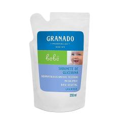Refil Sabonete Glicerina Bebê Lavanda, Granado, Lilás, 250Ml