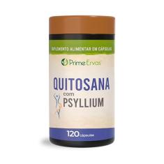 Quitosana Com Psyllium 500mg 120 Cápsulas