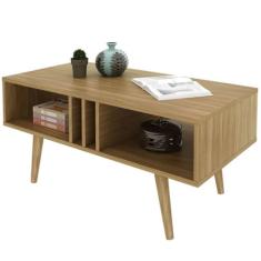 Mesa De Centro 02 Nichos MC2226 Natural Tecno Mobili