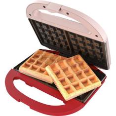 Maquina de Waffles Cadence Duet Vermelha 127V - WAF200