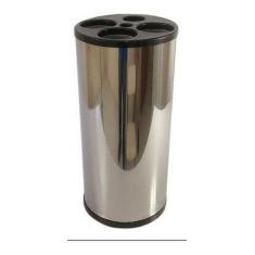 Lixeira Para Copos Descartáveis De Água E Café Em Aço Inox - Higipack