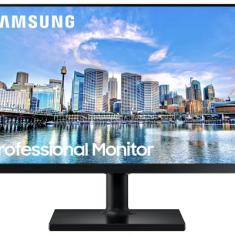 Monitor Samsung T450, 24" Full HD, 75Hz, 5Ms, HDMI, USB, IPS, Freesync, Ajuste de Ângulo, VESA, Preto - LF24T450FQLMZD