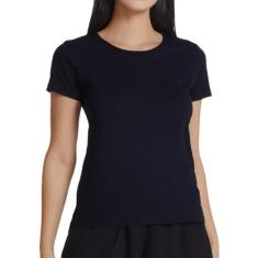 Camiseta Feminina Hering 0241, Preto, XXG