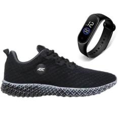 Tênis Feminino Esporte Caminhada Academia Treino Conforto Leve + Relógio-Feminino