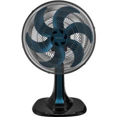 Ventilador de Mesa Ventisol 40cm Hélice 6 Pás 3 Velocidades Azul Turbo6 110V