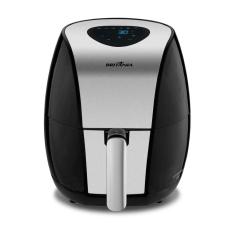 Fritadeira Air Fryer Britânia BFR20PI Digital Inox 4,1L 1500W Antiaderente Preto 220V