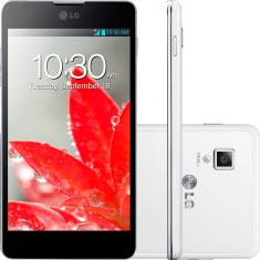 Smartphone LG Optimus G Branco Android 4.1 Desbloqueado - Processador Quad-core de 1.5 GHz, 4G, Câmera 13MP, Câmera Frontal 1.3MP, Wi-Fi, NFC e Memória Interna 32GB