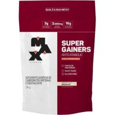 Super Gainers (3000g) Max Titanium, Baunilha